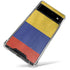 Colombia Flag Distressed Google Pixel 6 Clear Case